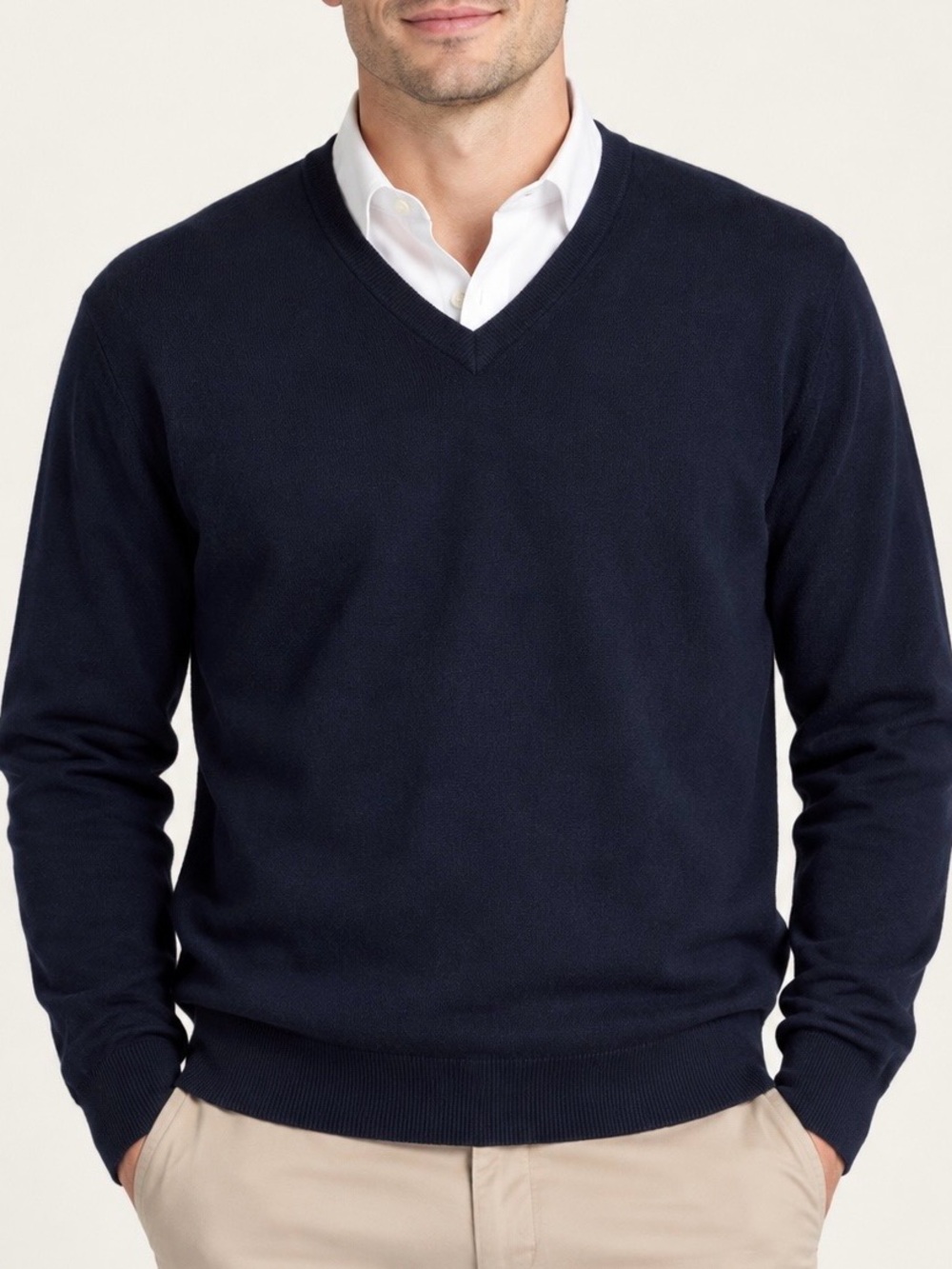 Peter Millar Crown Soft Men L Merino Silk V-Neck Old Money Luxe Preppy Capsule